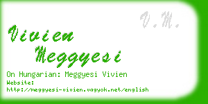 vivien meggyesi business card